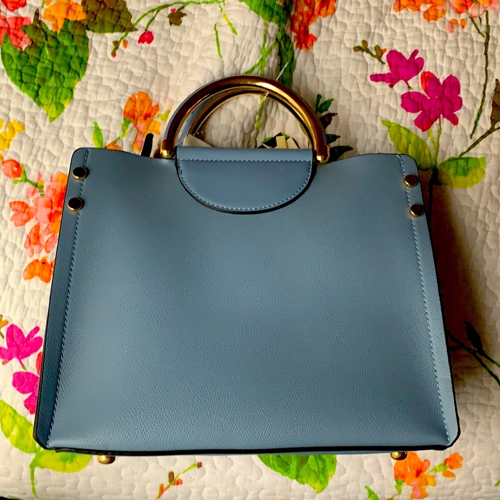 Blue purse